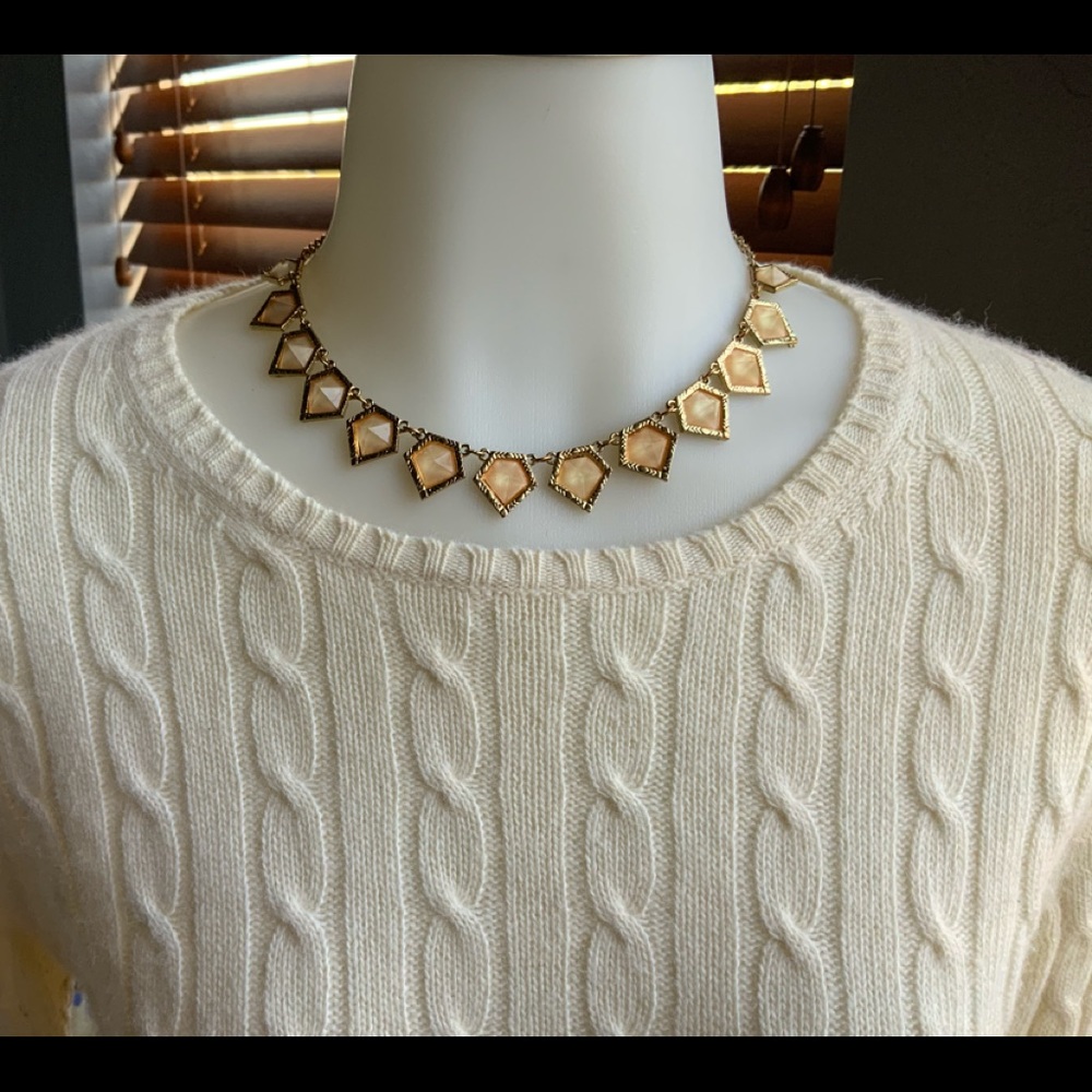 Rose gold necklace